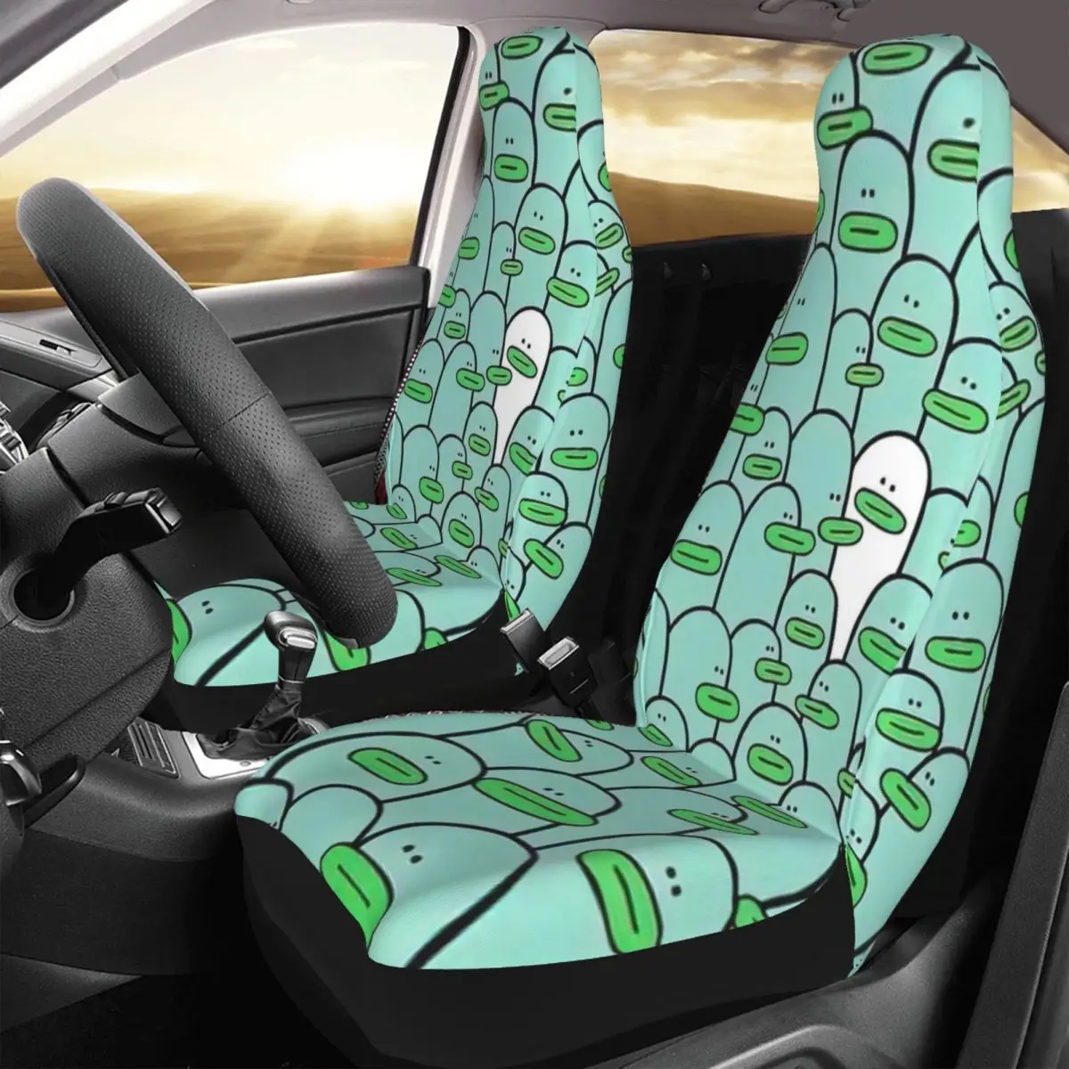 Be The One Odd Duck Car Seat Cover Custom Printing Universal Front Protector Accessories Cushion Set