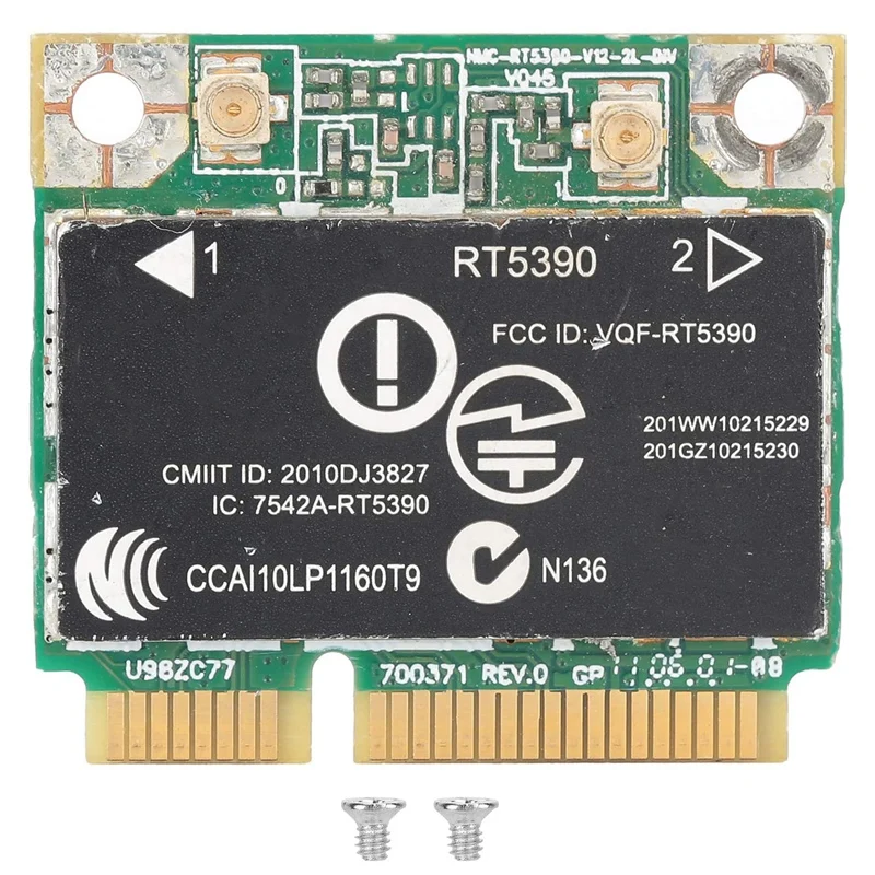 อะแดปเตอร์ Wi-Fi สำหรับ802.11B/G/N การ์ดเครือข่ายไร้สายแบบ RT5390ครึ่งมินิสำหรับคอมพิวเตอร์ HP เท่านั้น