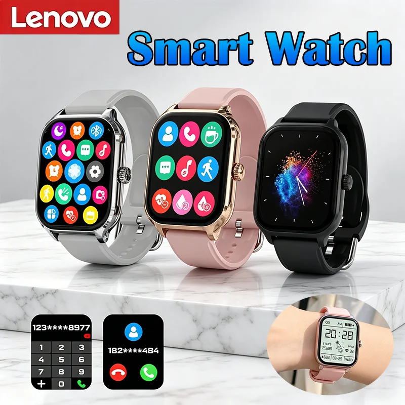 Smartwatch Watches Birthday Gift For Men - Lenovo 2026 Nuovo Smartwatch Uomo Donna