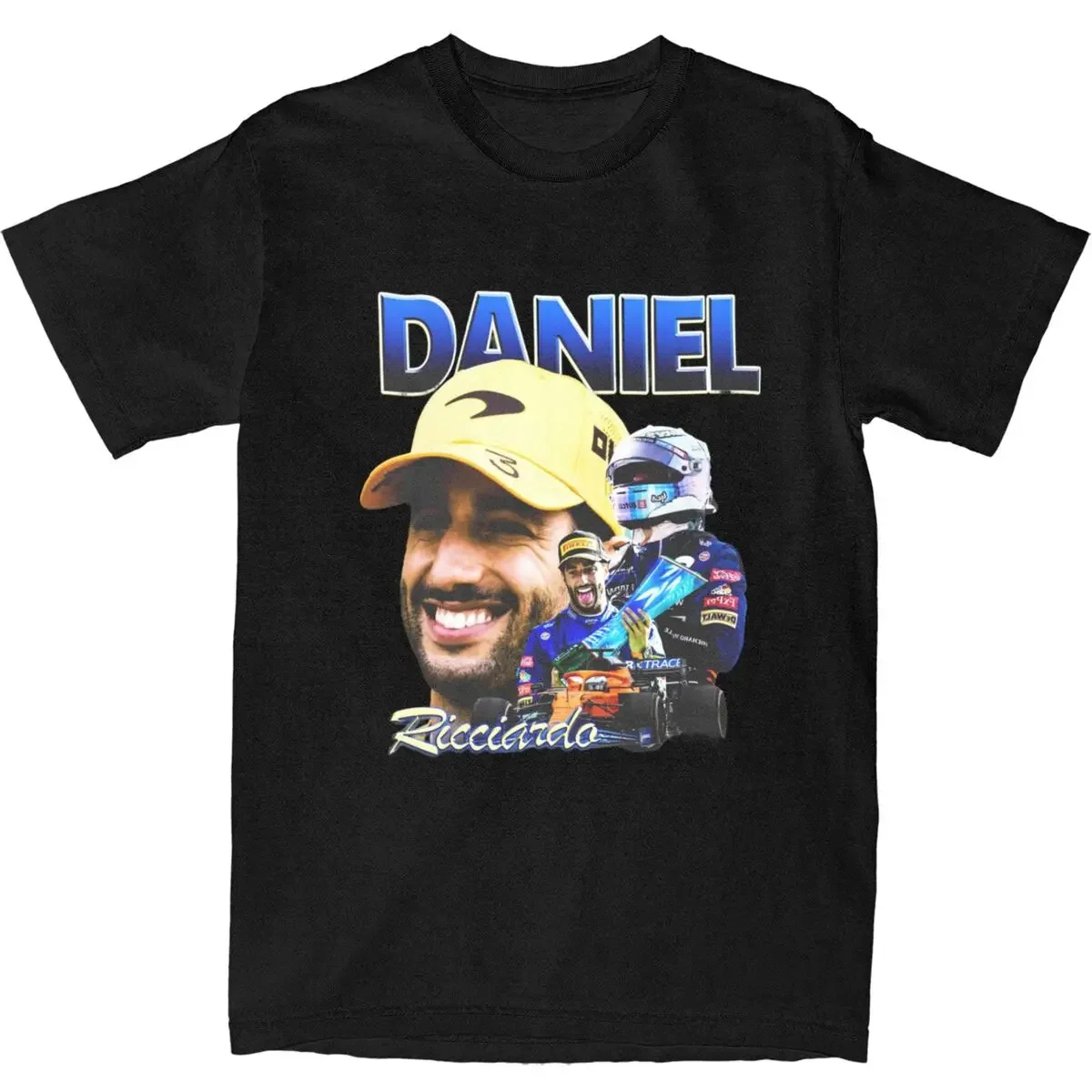 Daniel Ricciardo for Men Women T Shirt Honey Badger F1 Racer Apparel Fun Tees T-Shirts Pure Cotton New Arrival Clothes