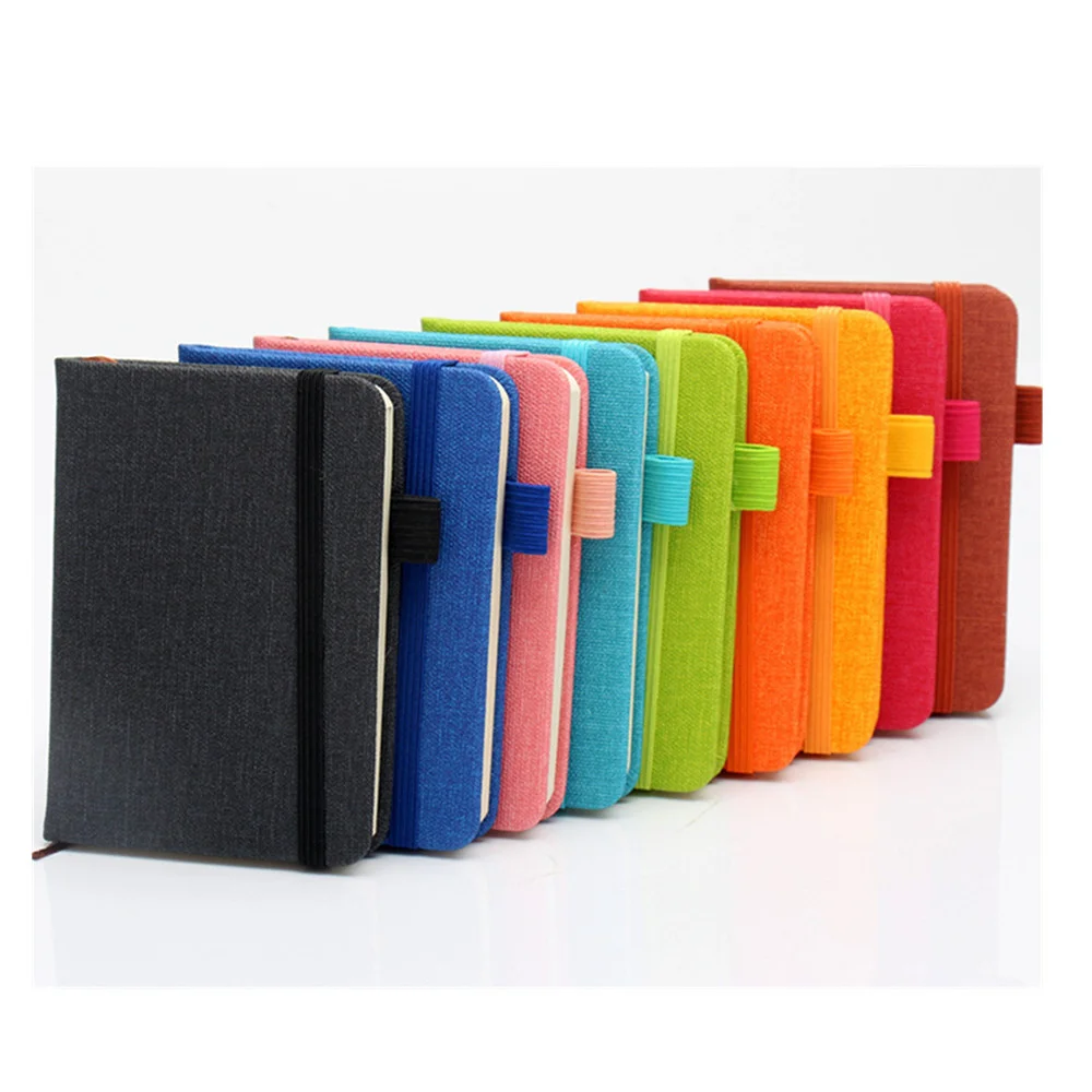 New A7 Mini Notebook Portable Pocket Blank Page Notepad Memo Diary Planner Agenda Note Book Office School Stationery Wholesale