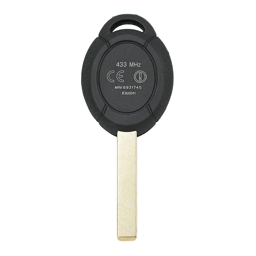 FULL Remote Key Fob 3 Button For BMW Mini Cooper 315MHZ / 433MHZ ID44 CHIP Uncut Blade