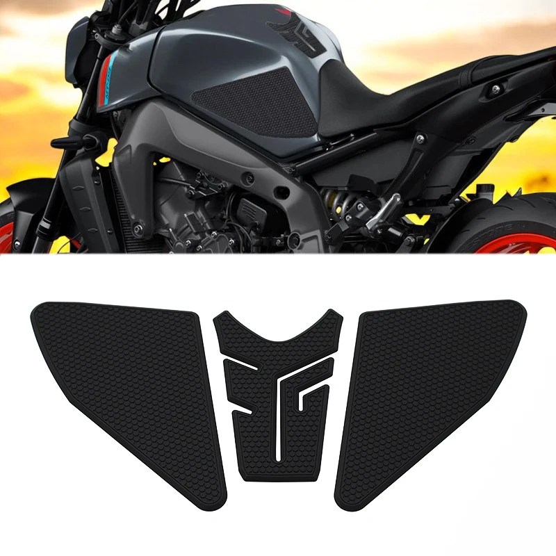 

MT 09 SP New Motorcycle Non-slip Side Fuel Tank Stickers Waterproof Pad Rubber Sticker For YAMAHA MT-09 MT09 SP 2021 2022 2023
