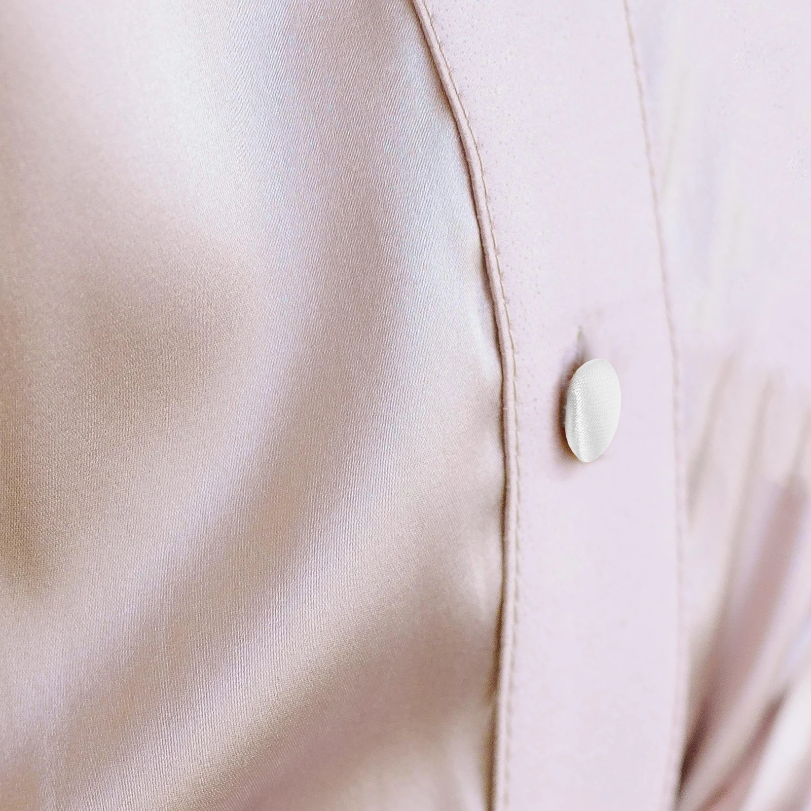 

60pcs Cheongsam Wedding Fabric Covered Buttons Satin Finish Round Shape Blazer Pajamas Small Suit Clothes Decorative