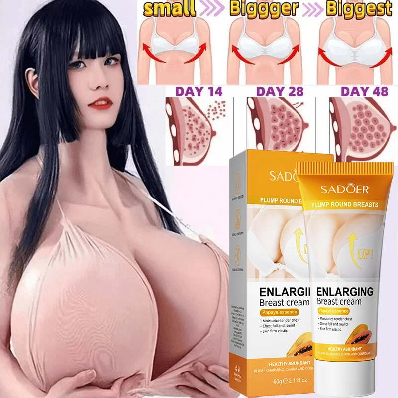 Fast Growth Breast Enlargement Cream Lift Firm Breast Improve Sagging Massage Chest Rapidly Body Moisturizing Smooth Bright Care