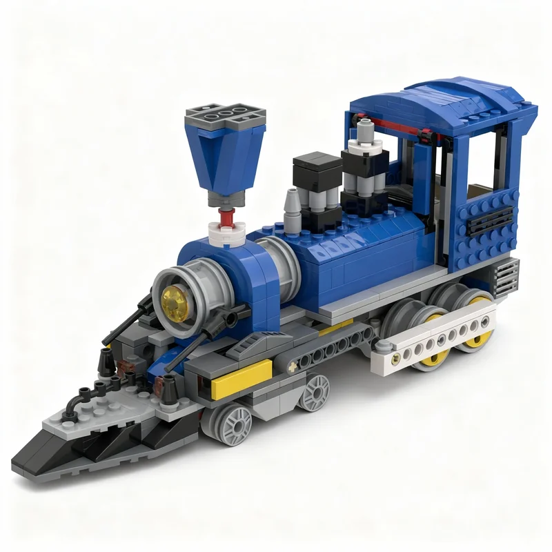 

526pcs MOC Steam Locomotive Creator 3 1 Model Building Blocks Construction Toy Christmas Gifts DIY Creative Idea Education Brick