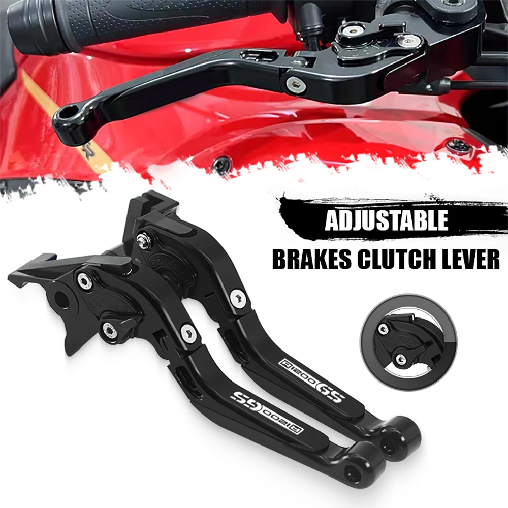Fo R1200GS R 1200GS LC Adventure 2014-2018 دراجة نارية قابل للتعديل للطي قابلة للتمديد دواسة فرامل عتلات مقود القبضات r1200gs #1