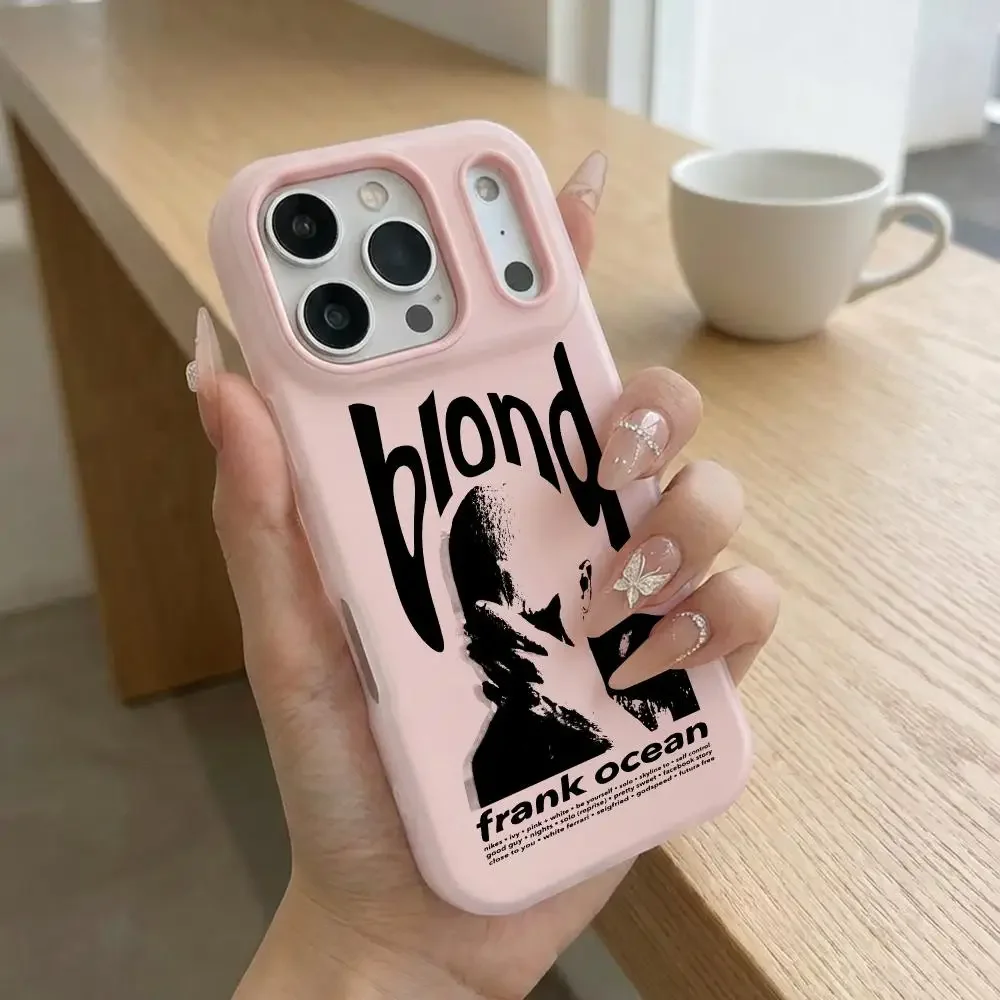 Singer Frank Blonde Oceans Hot Phone Case 2 in 1 Matte Case for iPhone 18 17 16 15 14 Pro Max Shockproof Slim Cover