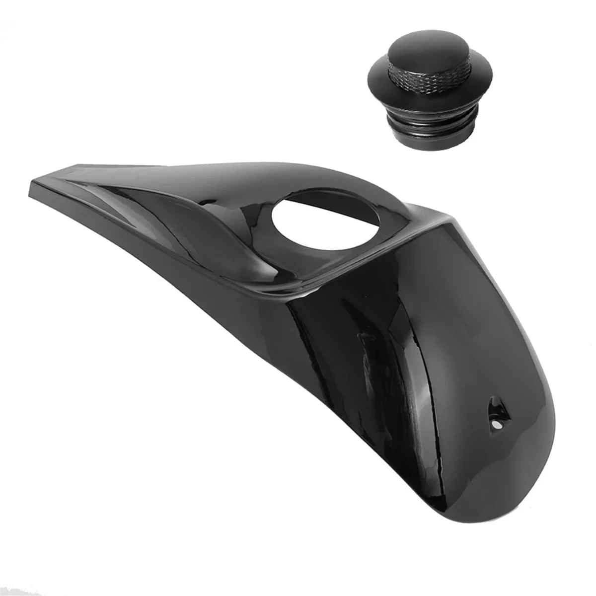 Motorcycle Dash Fuel Console Gas Tank Cap Cover for Harley Touring CVO Electra Road Street Glide