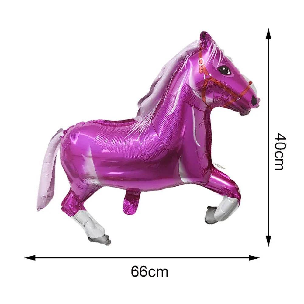 1/5 قطعة بالونات راعية البقر 17.72 × 29.53 بوصة الأحذية الوردية احباط بالون راعية البقر الغربية موضوع ديسكو جرلي حفلة عيد ميلاد زينة #5