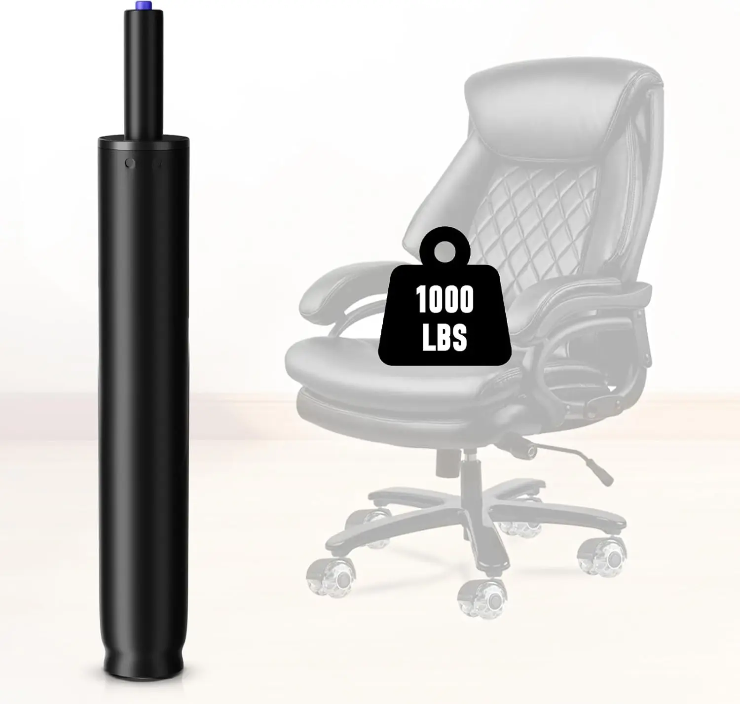 

14.7 Inch to 22.2 Inch Office Chair Cylinder Replacement Parts, 8in Stroke, Heavy Duty 1000 lbs, Hydraulic Pneumatic Shock