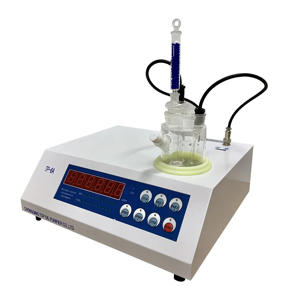 DIgital Laboratory Equipment ASTM D4928 Karlfisher Titration Instrument