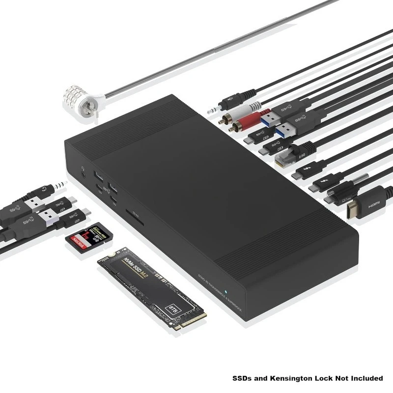 

Горячие товары Echo 20 Thunderbolt 4 SuperDock