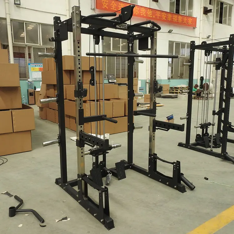 

Weightlifting Fitness Barbell Weight Squat Stand Power Lifting Rack