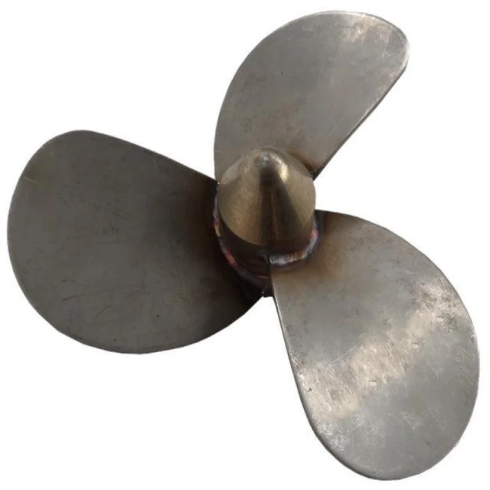 

Ship hanging machine propeller three-blade marine propeller stern hanging pulp machine two impeller stainless steel accessories