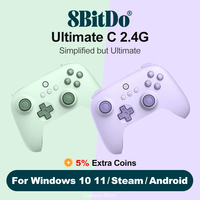 8Bitdo Ultimate C 2.4G PC Wireless Gaming Controller Gamepad for Steam PC, Windows 10 11, Android and Raspberry Pi