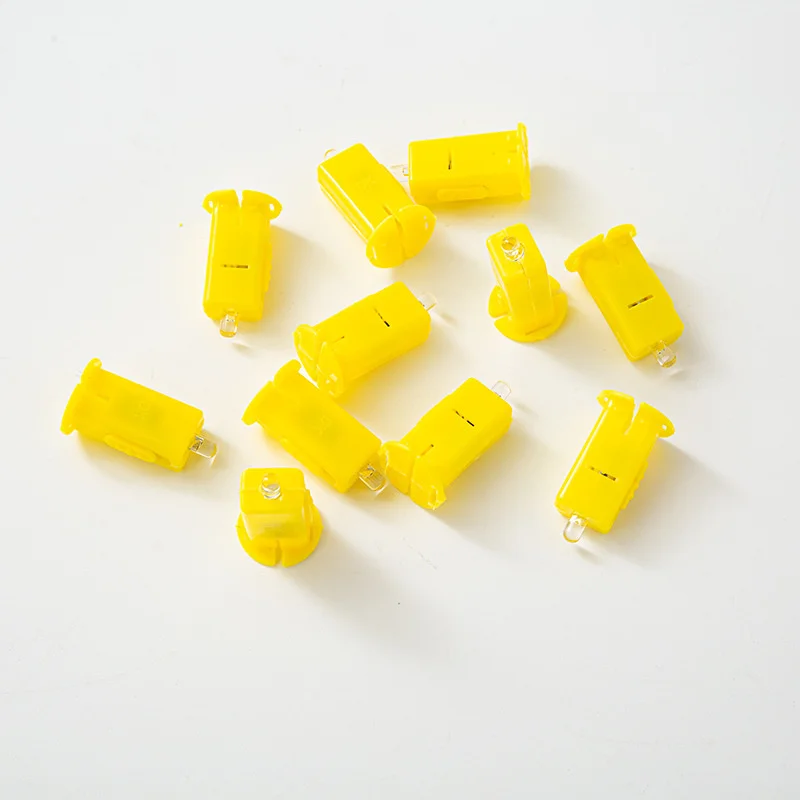 30 قطعة فانوس ورقي Led محمول ضوء إلكتروني طاقة البطارية فتائل صفراء مصباح عيد ميلاد حفل زفاف مهرجان الديكور