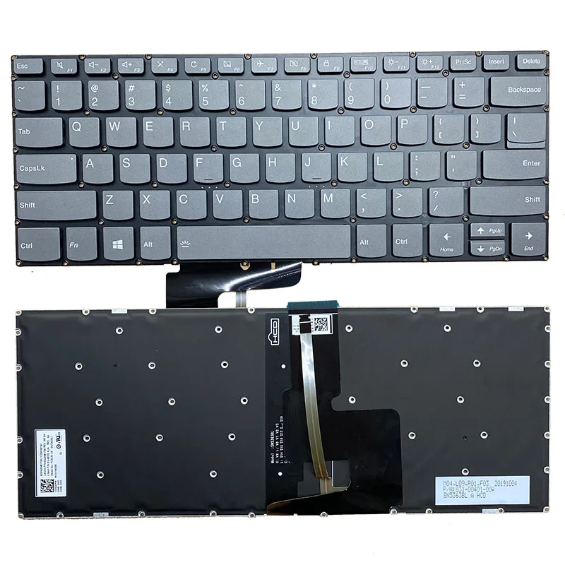 NEW US For Lenovo IdeaPad 3-14ARE05 3-14IIL05 3-14IML05 3-14ITL05 Laptop Keyboard with Backlit