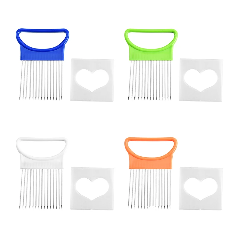 

Heart-Shaped Onion Needle Multi-Functional Vegetable Slicer And Fruit And Vegetable Slicing Aid