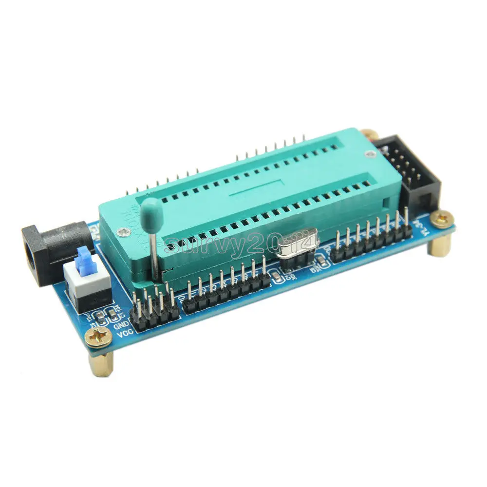 Diy atmega16 atmega32 isp i/o placa de desenvolvimento do sistema mínimo avr mini módulo de sistema (sem chip)