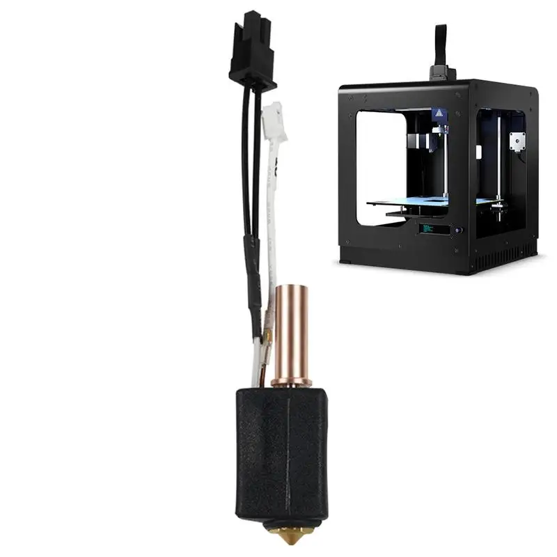 For Refer To Description  Authentic Assembled Hotend Kit Portable Hotend Kit 3D Printer Parts Lightweight Quick Heating