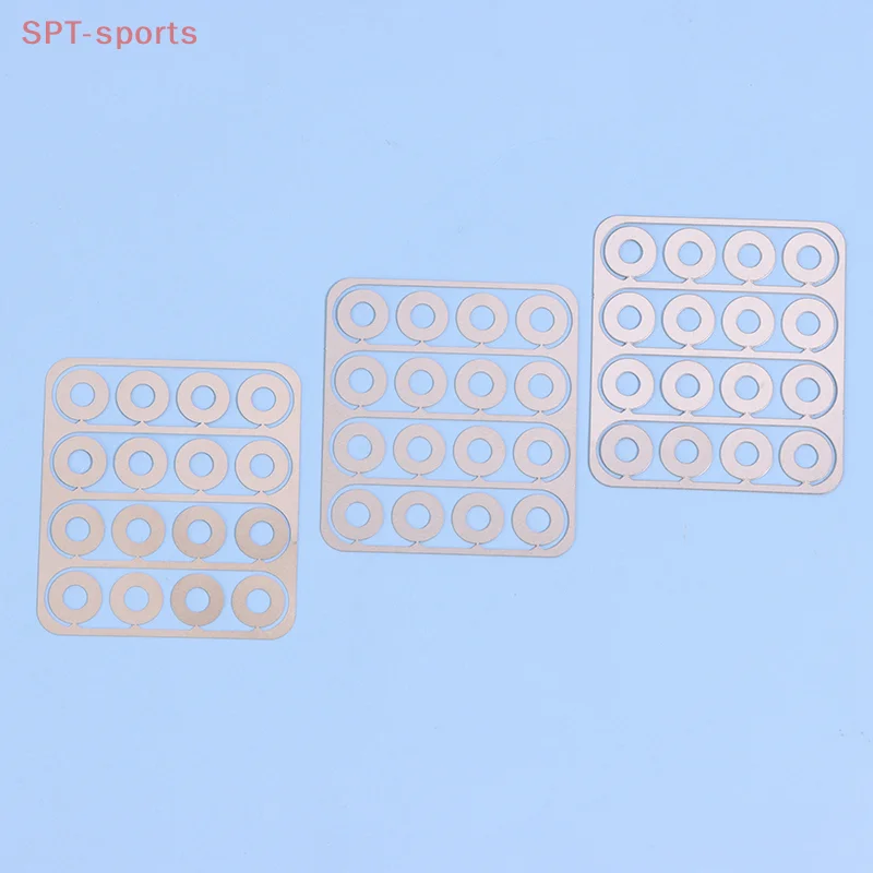 Super Precision Shims 48 ชิ้น Fit เกียร์ชุดเกียร์ Clearance ปรับสําหรับ Airsoft Paintball อุปกรณ์เสริม