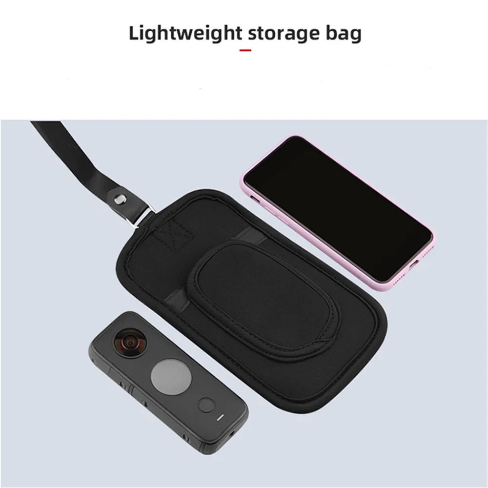 

Camera Lightweight Lanyard Storage Bag Protection Carrying Case Storage Box For Insta360 ONE X2/X Camera Accessories Parts