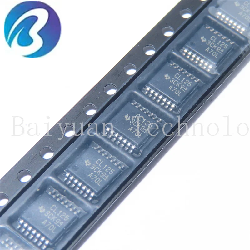 SN74CBTLV3125PWR,100PCS,IC BUS SWITCH 1 X 1:1 14TSSOP