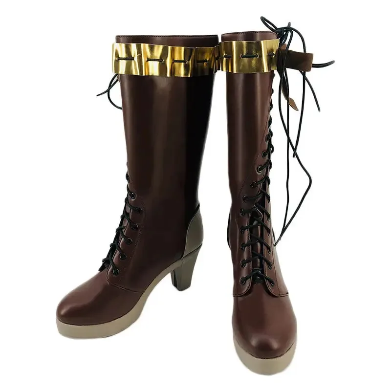 2025 aaa 바이올렛 에버가든 코스프레 신발 할로윈 파티 카니발 애니메이션 역할 놀이 소품 여성 맞춤 제작