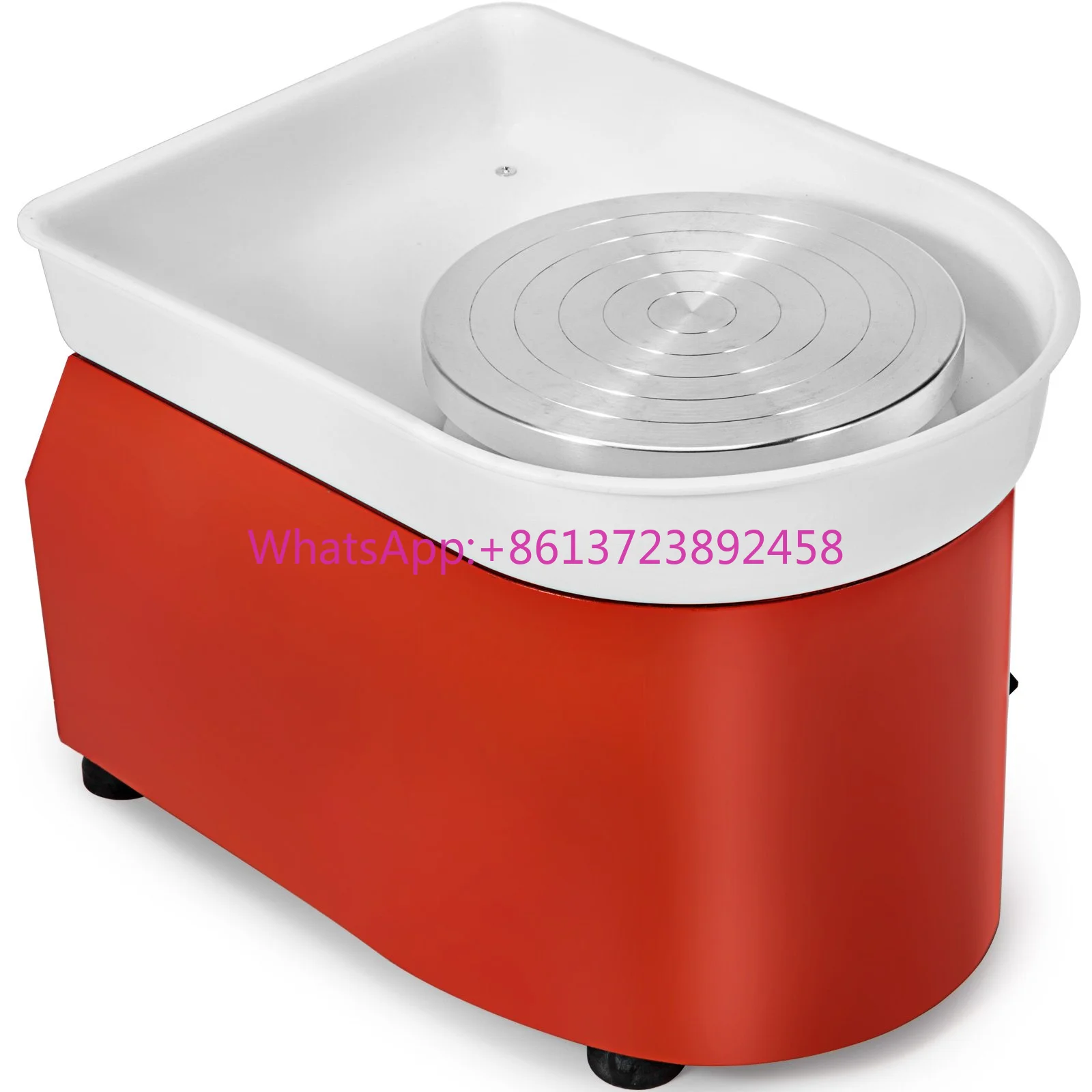 

SIHAO 25cm 280W Pottery Forming Machine with Sculpting Set Adjustable Feet Ceramic Pottery Wheel