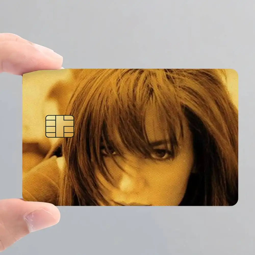 Singer D-Debbie Gibson Card Stickers for Bank Access Protective Waterproof Film Cover Sticker Surprise Gift