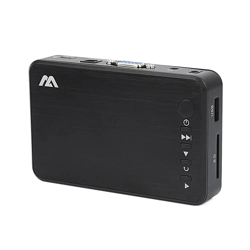 Media Player 1080P USB External Hdd Media Player With VGA SD Support MKV H.264 RMVB WMV Media Player for car HDDK6