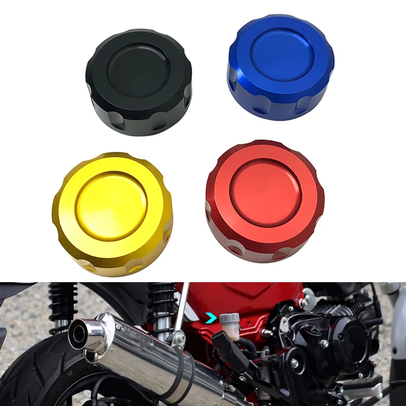 New Motorcycle Rear Brake Fluid Reservoir Guard Cover Protector For HONDA MONKEY125 Monkey 125 DAX125 DAX 125 2018-2023 2022