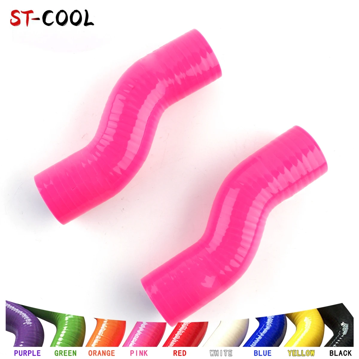 

For 1989-2000 Toyota MR2 MK2 2.0 SW20 Rev1-5 Silicone Radiator Coolant Hoses 1990 1991 1992 1993 1994 1995 1996 Tubes Kit 2Pcs