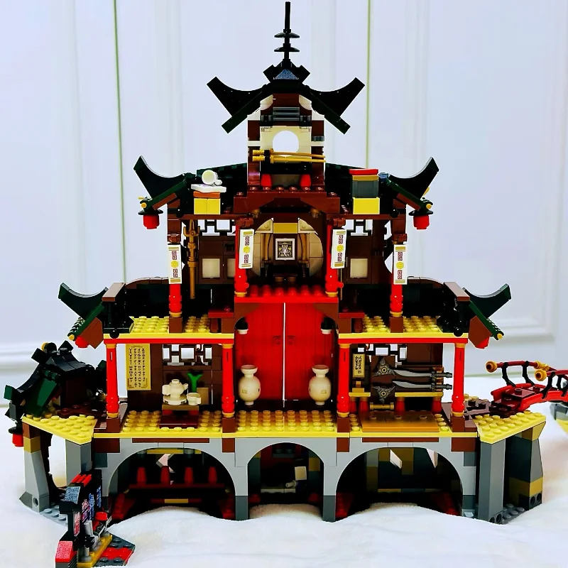 1453pcs Dojo Temple Building Blocks FIT 71767 Model Bricks Toys for Chilren Gift