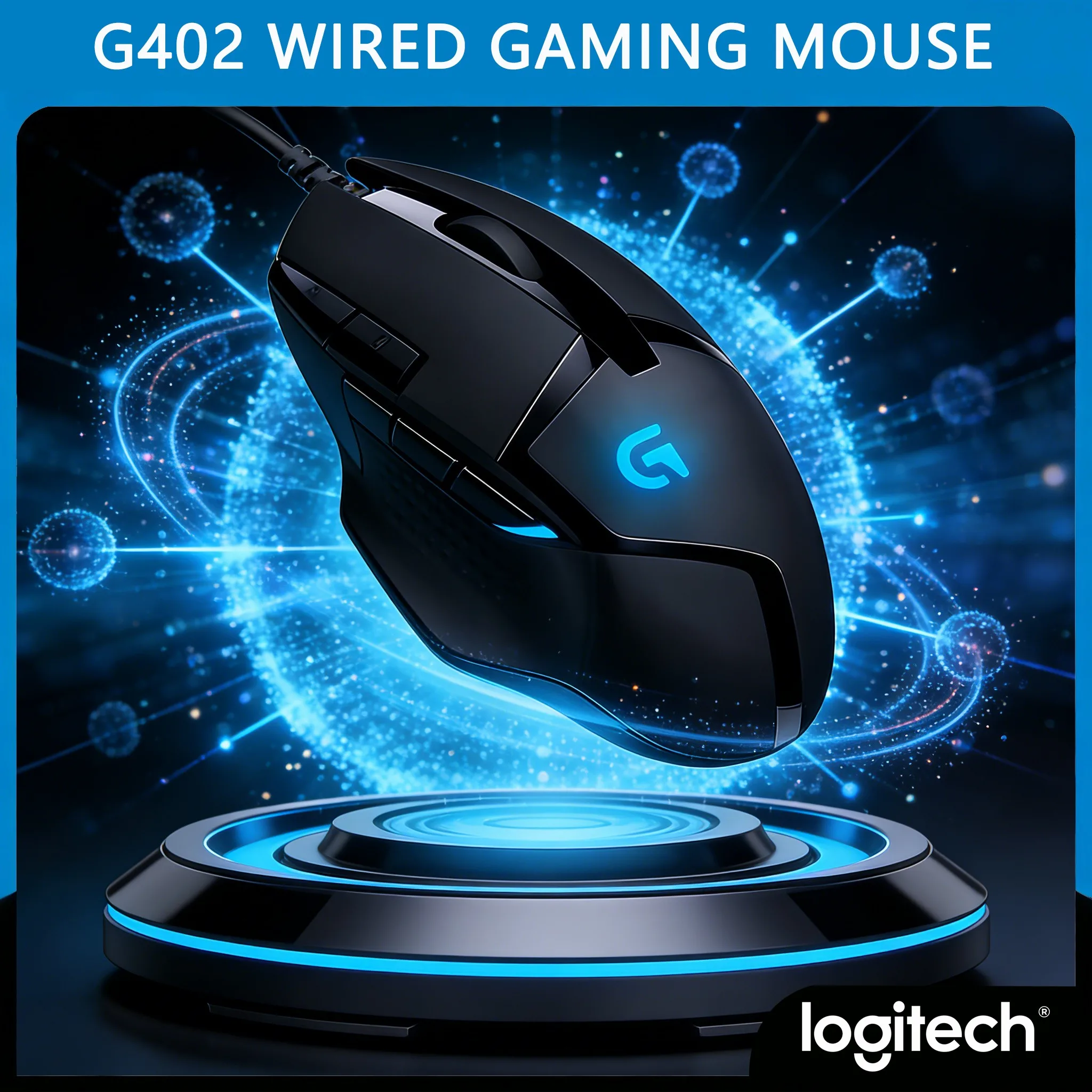 

Logitech G402 Wired Gaming Mouse Specialized for PUBG LOL CF FPS Games