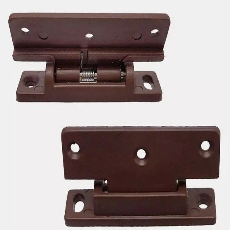

Furniture Wardrobe Door Plastic Hinge Spring Hinge Wood Cabinet Thick Flat Folding Hinge Dust Proof Strip Plastic