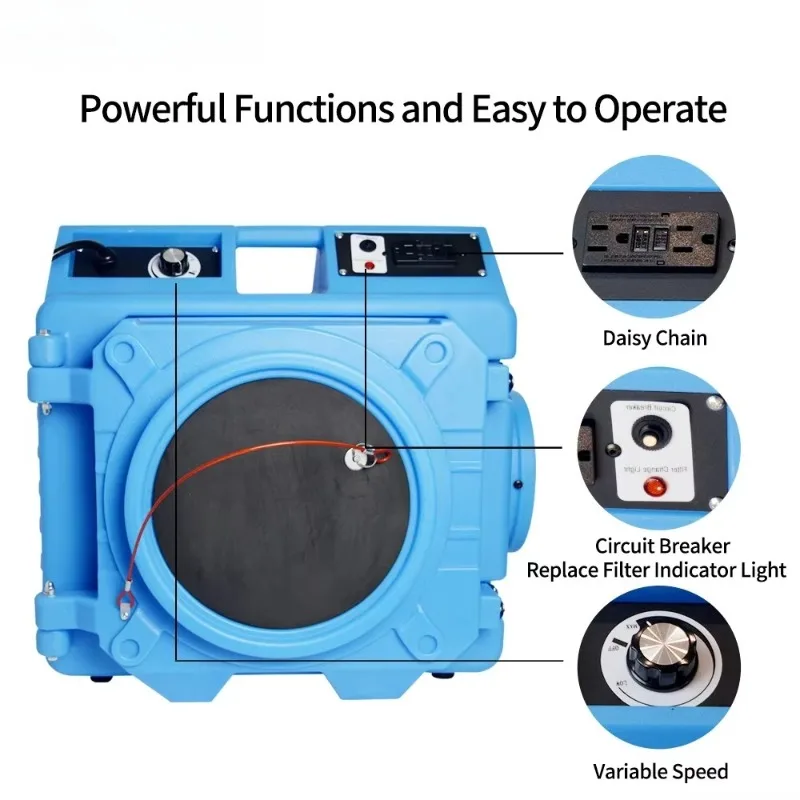 Commercial Air Purifier for Industrial Use Formaldehyde Removal Water Damage Mitigation