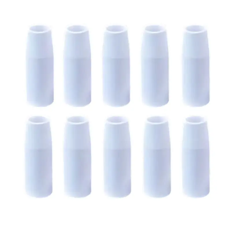 A96K-For Welded Torch Replacement Parts- MB15AK 10PCS Protection Nozzle Shield Cup In Euro Style