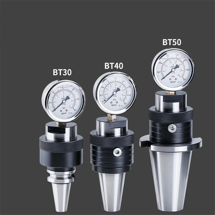 BT30 BT40 BT50 Spindle Tension Gauge Testing Tool Spindle Tension Meter Hydraulic Testing Instrument Dynamometer Tester 20CrMnTi