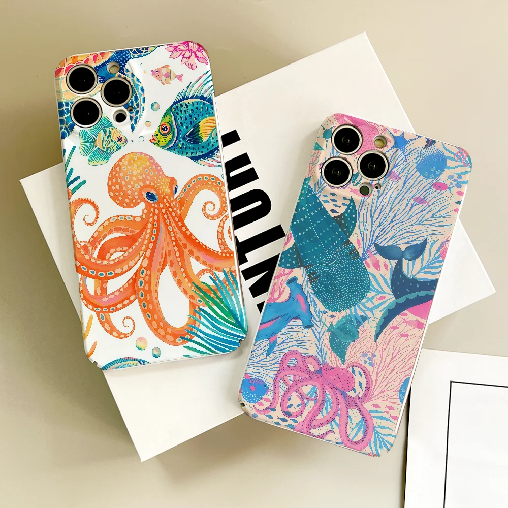 

Under The Sea G-grace A-andersson Phone Case For Samsung S24 S23 A54 55 53FE Ultra Plus 4G 5G Precise Hole Matching Film Covers