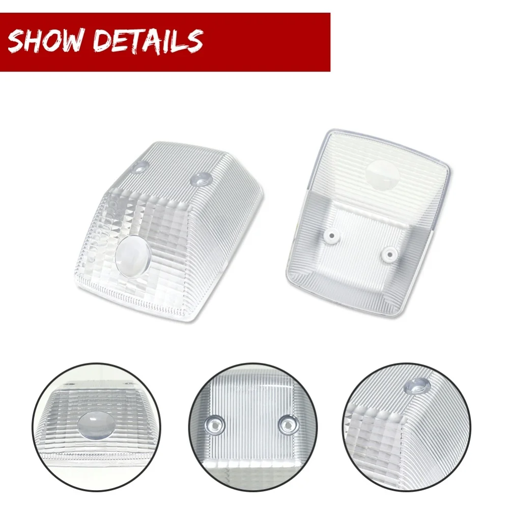 BAU15S PY21W Amber LED Bulbs & Front Turn Signal Light Covers Kit For Mercedes Benz W463 G-Class G500 G550 G55 G63 G65 1986-2018