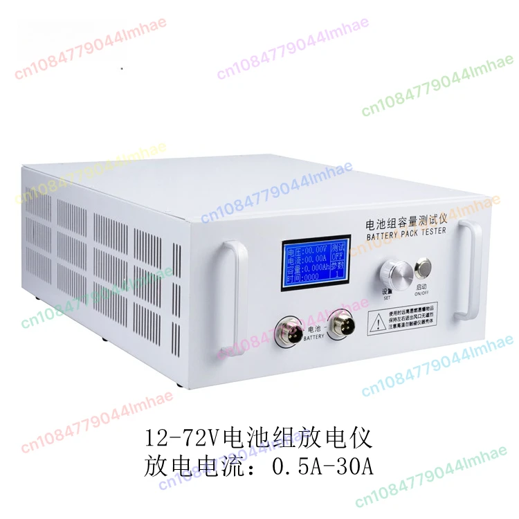 

English Version EBD-B30H 12-72V Lead-acid Lithium Battery Pack Capacity Tester Detector Discharge Meter