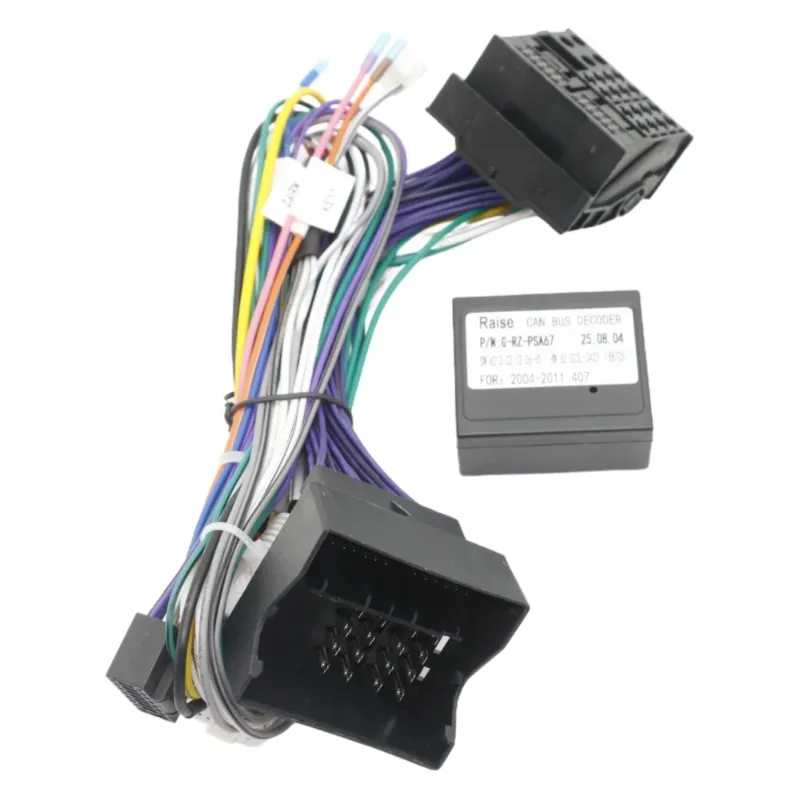 For Peugeot 407 2004-2009 Car Radio Original CD Plug Power Cable