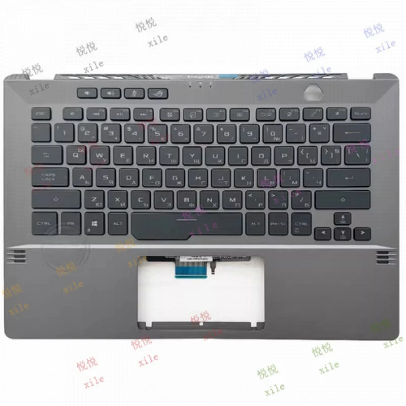 

L L New For Asus GA401Q GA401 GA401I GA401U 14" Palmrest w/ Backlit Keyboard black