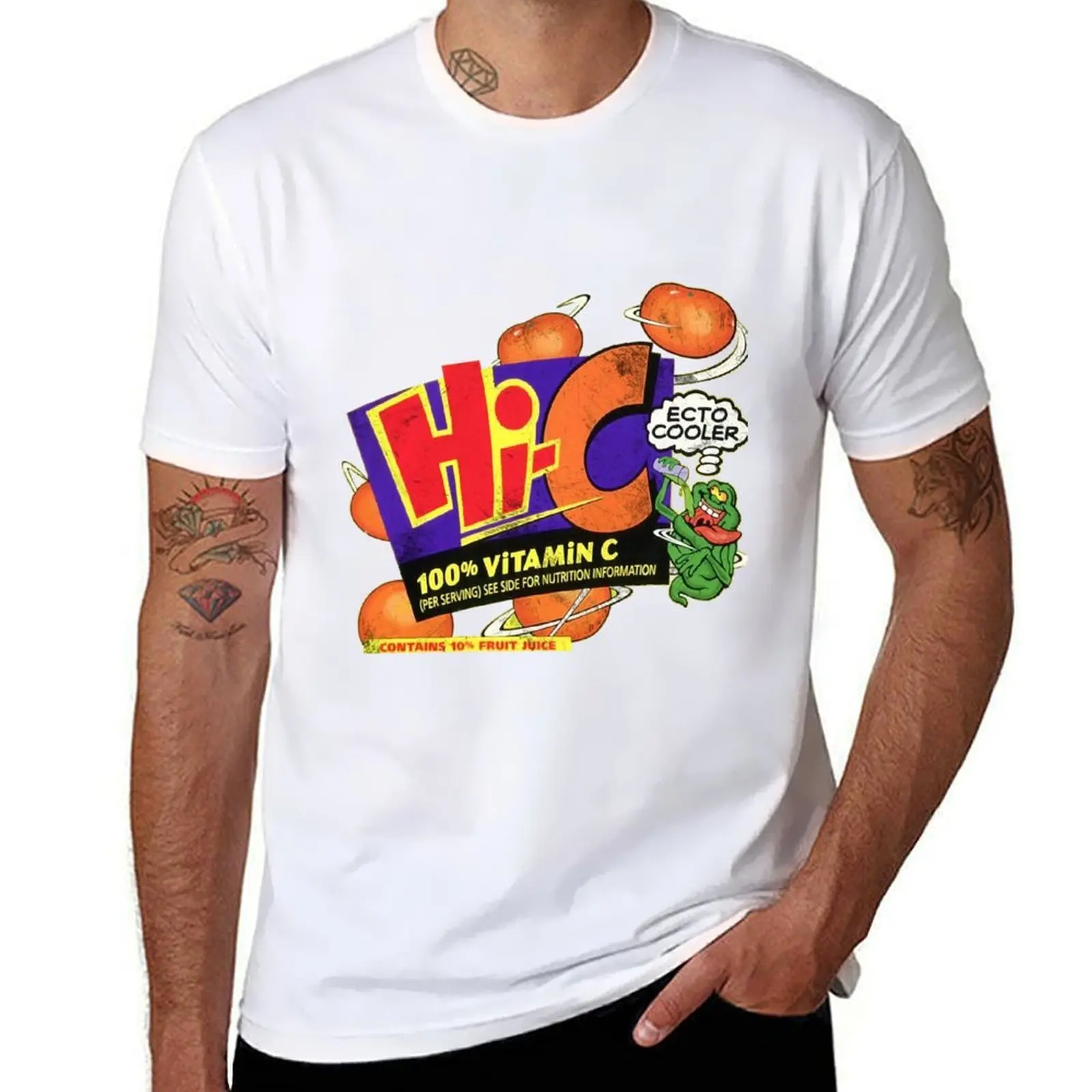 

Jus Ecto Cooler Vitamin T-Shirt funny t shirts cotton anime tshirt T-Shirt