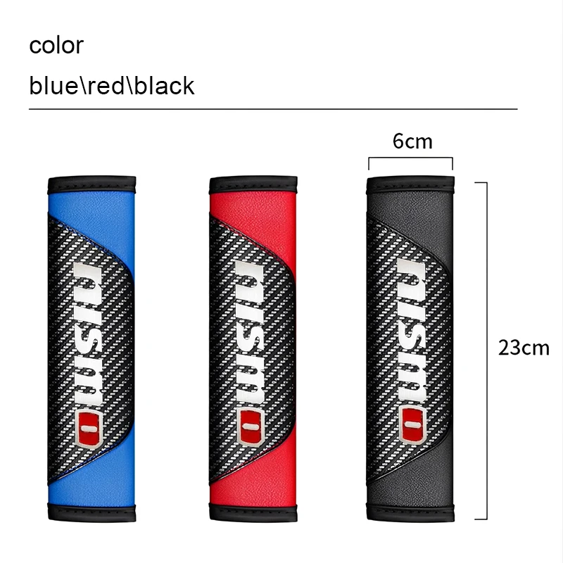 New Car Safety Belt Cover Shoulder Protector Auto Accessories  for Nismo Nissan Juke Tiida Teana GTR 350Z 370Z 240SX Fairlady
