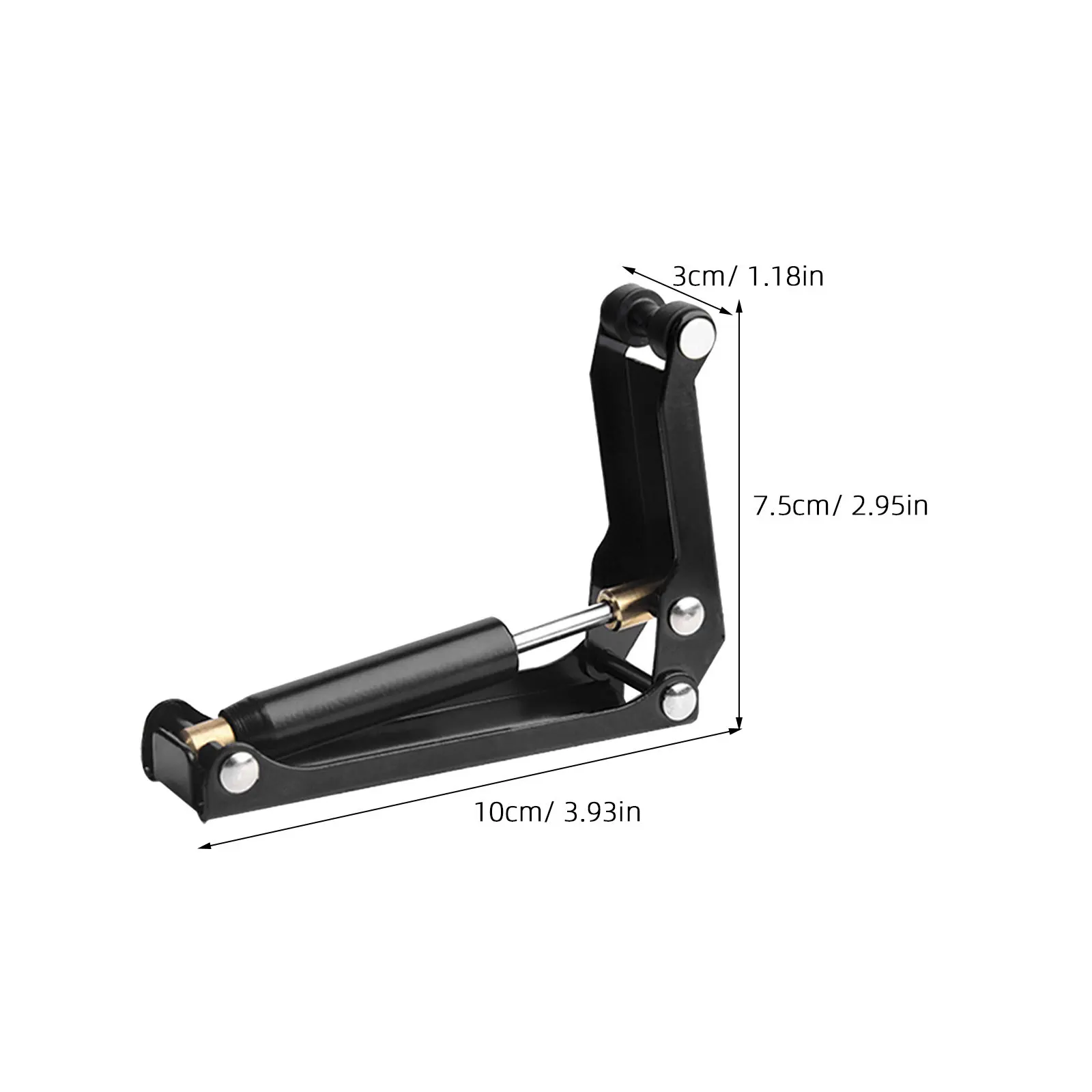 1Pcs Piano Slow Fall Device Aluminum Alloy Hydraulic Pressure Fallboard Decelerator Piano Buffer Anti Pinch Music Instrument