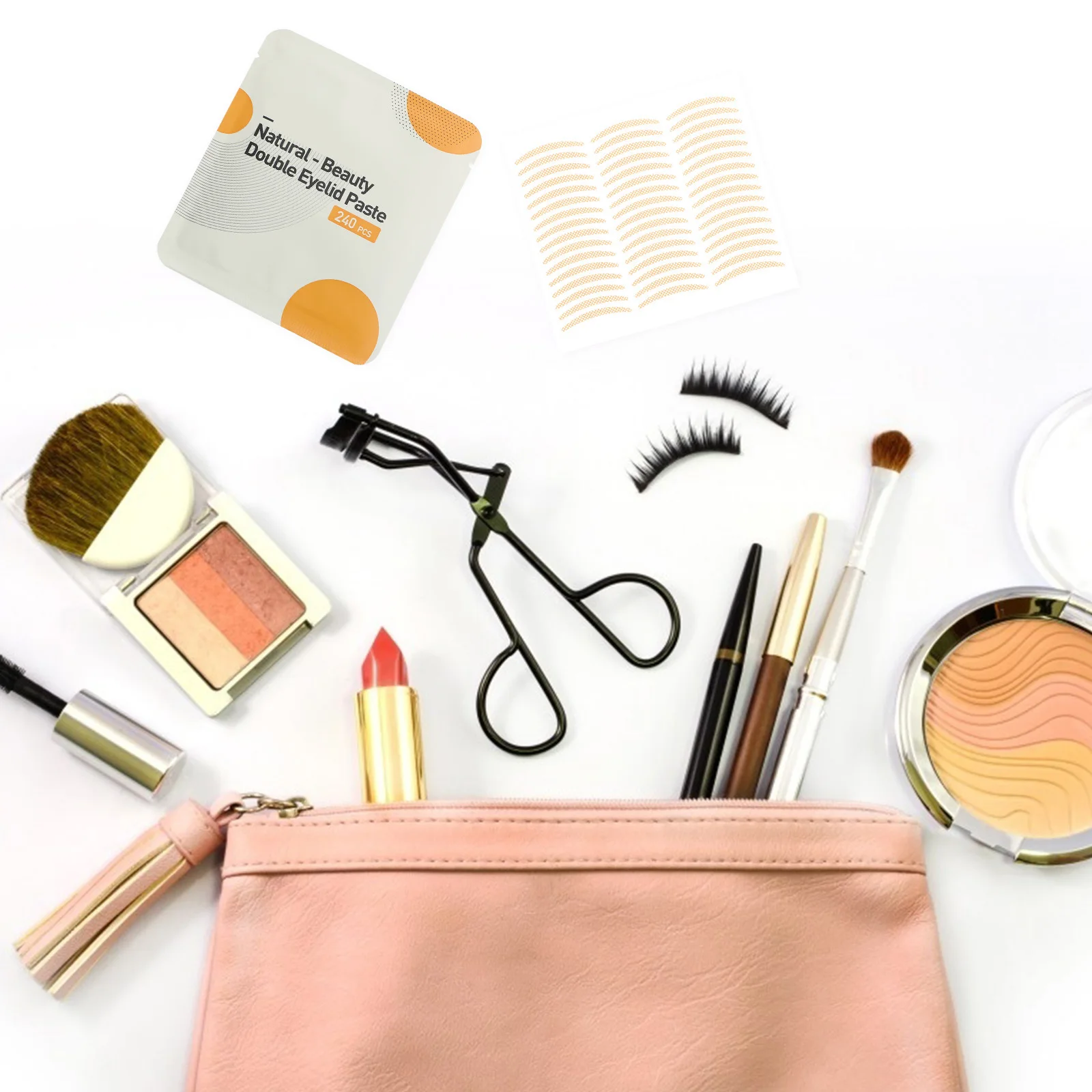 3 مجموعات من شريط الجفن المزدوج ملصقات العين غير المرئية شرائط رفع الجفن القابلة للتنفس أداة مكياج العين لمستلزمات المكياج ذات المظهر الطبيعي #4