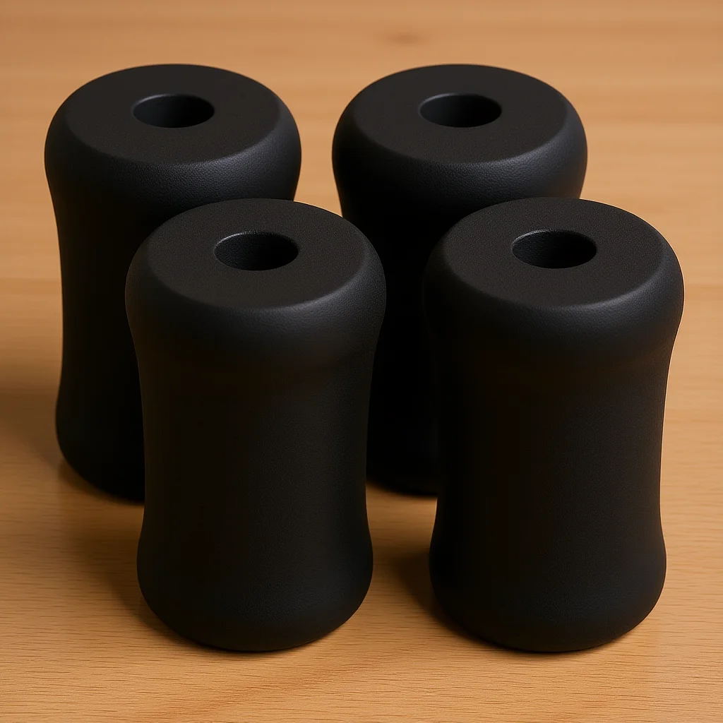 

4Pcs Foam Foot Pads Roller Cushion Replacement Gym Exercise Equipment Cover Leg Extension Machine Accessories Cover